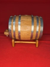 Mini Oak Wine Barrel Oak Wooden Keg Whiskey Dispenser Wood