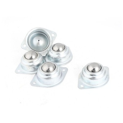 5Pcs2-Hole 25mm Diameter Zinc Plated   Transfer Unit Flange Mounted Bearing  #vn