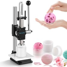 Bath Bomb Press Machine-Heavy Duty Bath Bomb Machine with Mold Kit Adjustable He