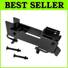 Heavy Duty Double Gate Latch - Black Chain Link Arm