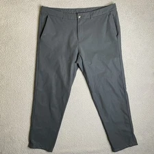 Lululemon Pants Mens 38x28 ABC Classic Fit Warpstreme Black Stretch Tech Casual