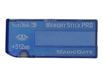 SanDisk Memory Stick Pro Magic Gate 512 MB SDMSV-512   used