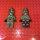 LEGO Star Wars Kashyyyk 41st Clone Scout Trooper Minifigure Lot of 2 Variants