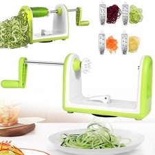Spiralschneider Gem&uuml;se Julienneschneider Zoodle Zucchini Spaghetti Schneider Neu