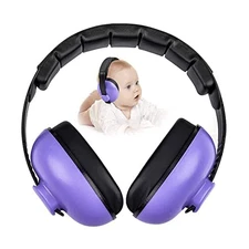 Noise Cancelling Headphones for Kids, Babies Ear Protection Earmuffs Purple