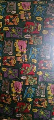Teenage mutant ninja turtles light comforter.Pre-owned Size-56/42.