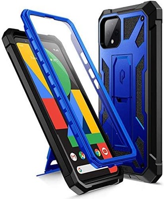Spartan Series Designed for Google Pixel 4 5.7 inch Case, Full-Body Rugged Dual-