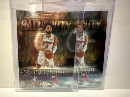 2025 Topps Chrome Cade Cunningham Base (RAW)
