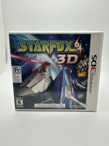 Star Fox 64 3D (Nintendo 3DS, 2011) CIB Complete TESTED