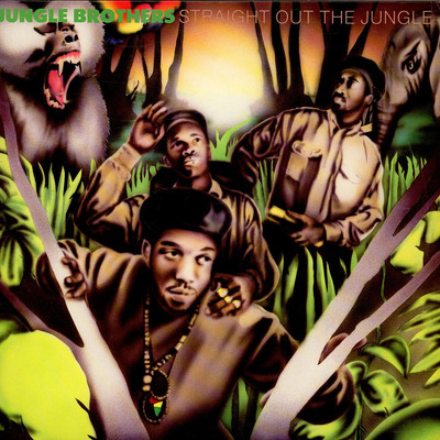 Jungle Brothers - Straight Out The Jungle (Vinyl LP - 1988 - US - Original)