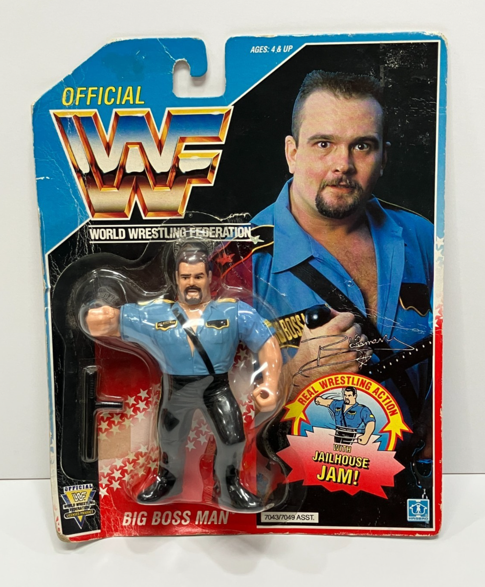 1991 WWF Hasbro BIG BOSS MAN action figure | eBay