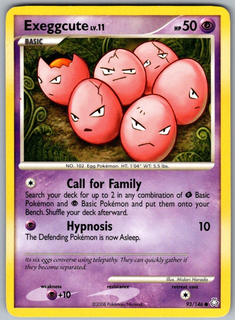 Exeggcute Common Legends Awakened 93/146 LP
