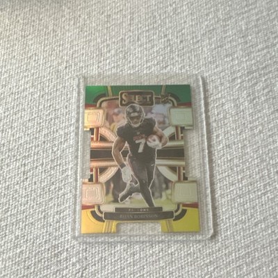 Panini 2023 Select Prizm Concourse Bijan Robinson #4 Atlanta Falcons NFL Card