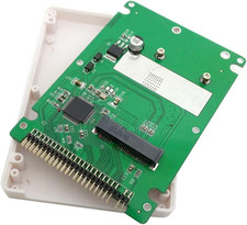 Msata Mini SATA SSD to IDE 44Pin 2.5 Inch Hard Disk Case Enclosure Box