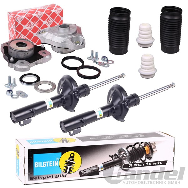 2X Bilstein B4 StossdÄMpfer+ Domlager Vorne Passend FüR Fiat Ducato Boxer Jumper-image