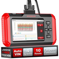 2026 KINGBOLEN S600 OBD2 Scanner Car Diagnostic Tool Code Reader PK CRP123X V2.0