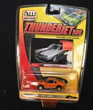'69 AMC AMX HO Slot Car Auto World Thunderjet 500 Orange