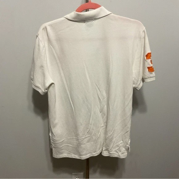 Polo Ralph Lauren White Short Sleeve Polo Shirt Size XL - Image 3 of 4