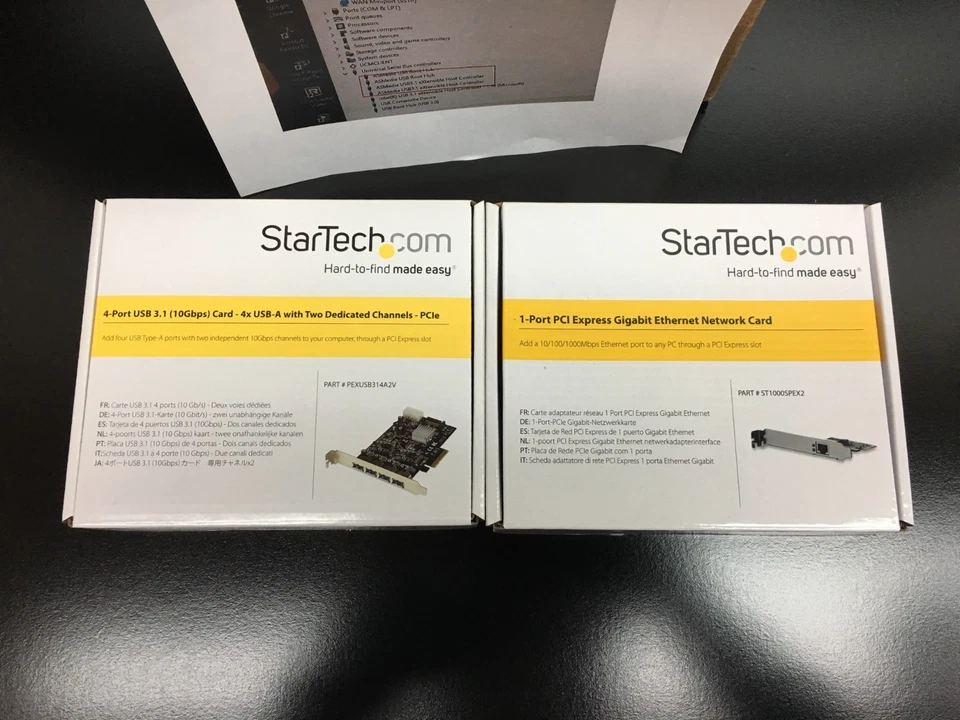 StarTech.com Lot 2 Ports and 1 Power Cables - Image 2 of 4