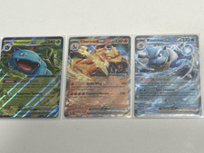 Charizard EX 6/165  & Venusaur EX 3/165 & Blastoise EX 9/165 151 Pokemon TCG NM on eBay