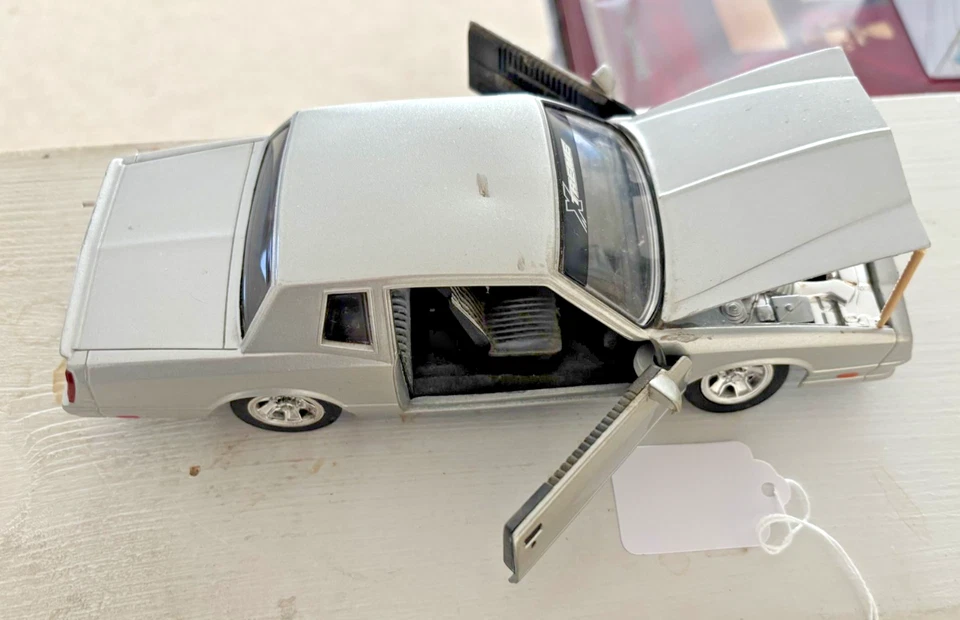 Saico 1987 Monte Carlo SS 454 Xtreme 1/24 Metallic Silver - LOOSE NO BOX - Image 3 of 4