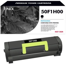 LxTek Compatible 50F1H00 501H Toner Cartridge Replacement for Lexmark 501H