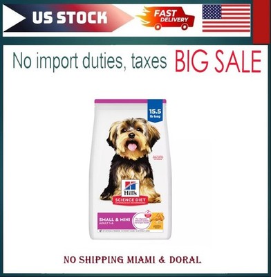 Hill's Science Diet Small & Mini, Adult 1-6, Small & Mini Breeds Premium 15.5lbs