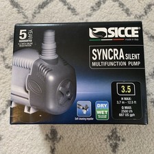 SICCE SYNCRA SILENT 3.5 AQUARIUM WATER PUMP