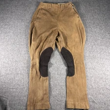 Women's equestrian horse riding Breeches Brown See Pic For Size And Condition