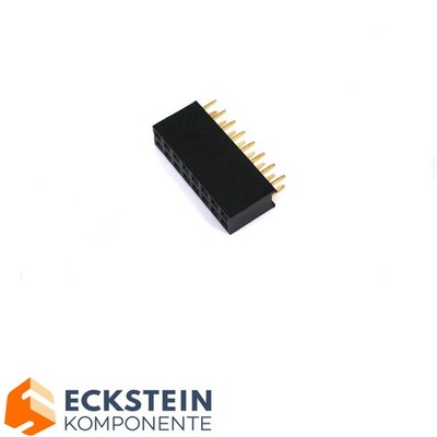 5 Stück Single Double Row Pin Female Header Buchsenleiste Strip 2x8 Pin Gerade