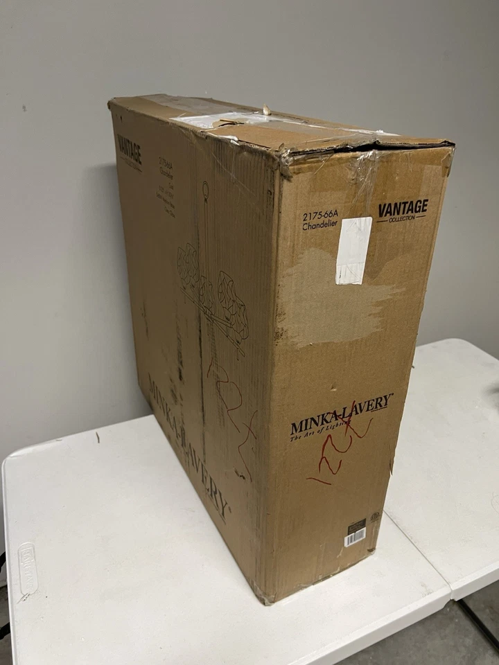 Minka Lavery 217566A Camrin 5 Light 25"W Vantage Chandelier - Coal - Image 3 of 4