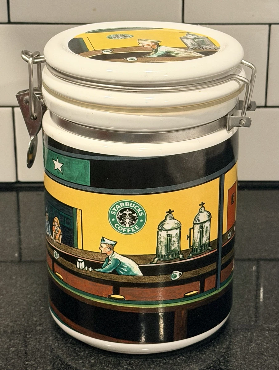 Starbucks Canister Starbucks Advertising for sale | eBay