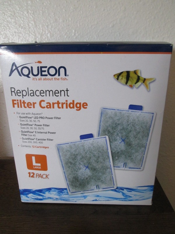 AQUEON REPLACEMENT FILTER CARTRIDGE 12 PACK LARGE 100106419