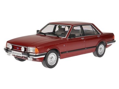 Ford Granada MK2 2.8 Ghia 1982 dunkelrotmet. Modellauto 18401 MCG 1:18