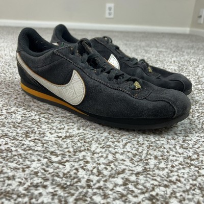 Nike Shoes Mens Size 11 Black Suede Low Casual Sneakers Cortez Day of the Dead