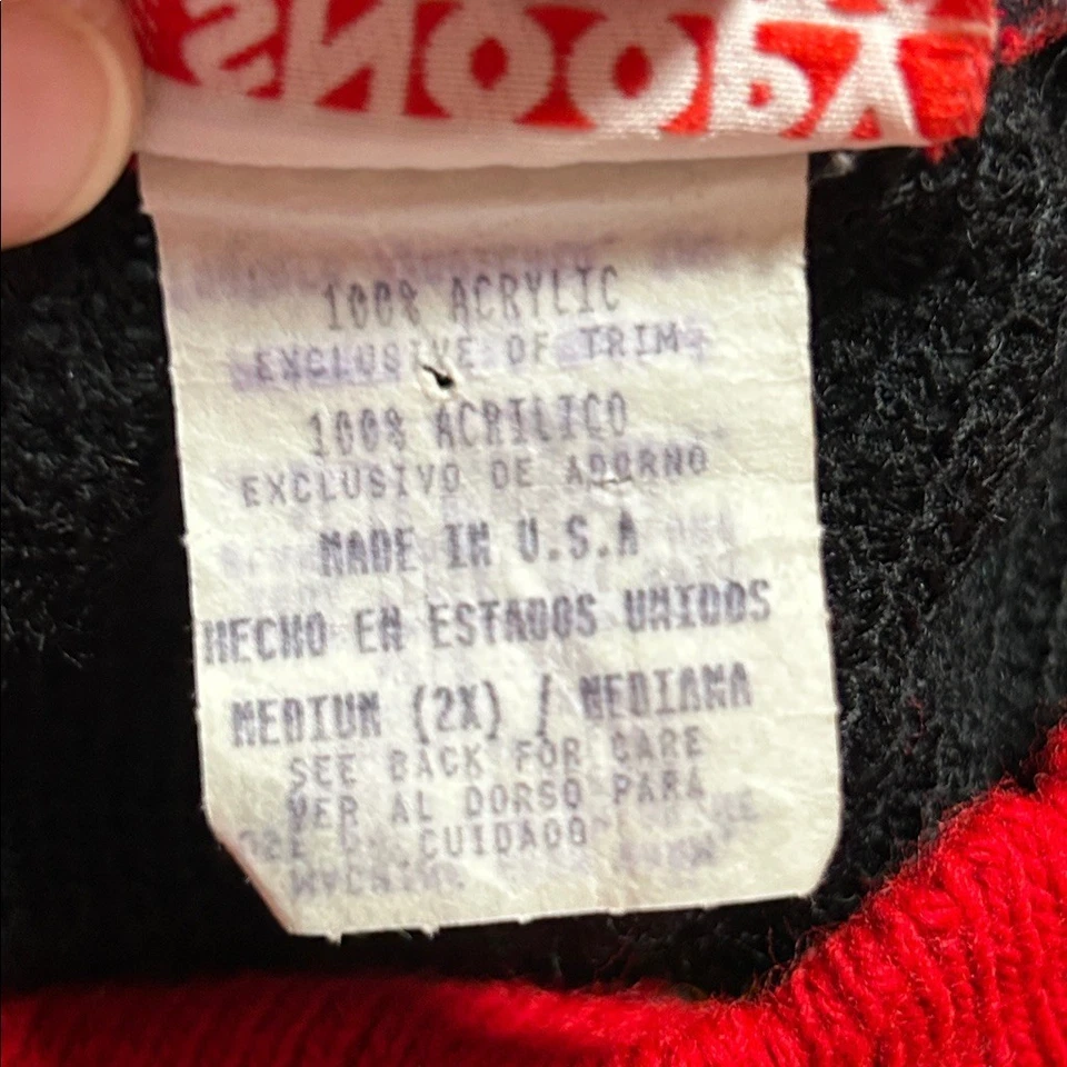 Suéter De Colección Snoopy & Friends De Gran Tamaño Años 80 Retazos Talla 2X Hecho en EE. UU. Foto 4 de 4