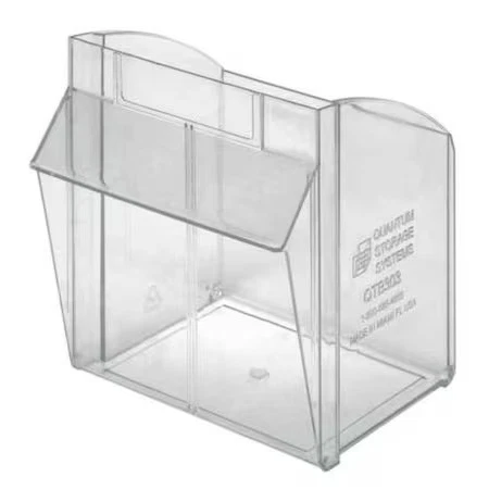 Quantum Storage Systems Qtb303cup Tip-Out Bin, Clear, For Mfr. No. Qtb303