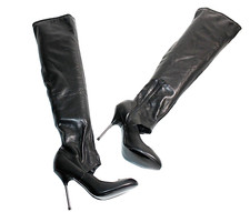 ZARA WOMAN  DAMENSTIEFEL OVERKNEESTIEFEL HEELS CHAUSSURES STRETCH 36 NEU #S5-7#