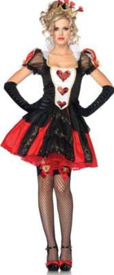 New Dazzling Dark Queen Costume Medium