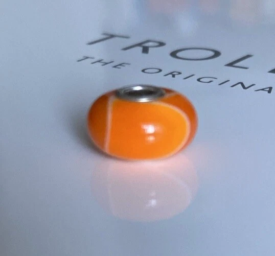 Cuentas de armadillo naranja raro Trollbeads Foto 4 de 4