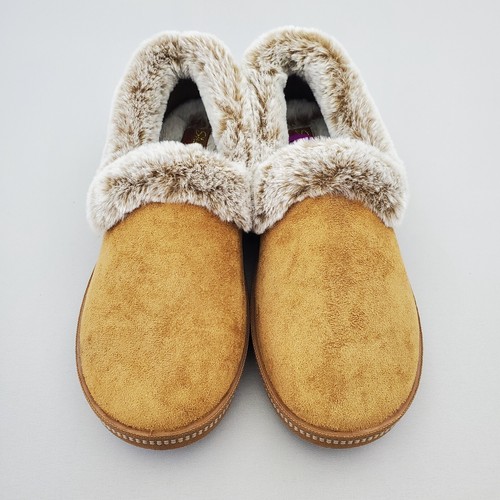 Skechers Cozy Campfire Slipper Chestnut Memory Foam Kunstfell Damengröße 8,5 NEU - Bild 3 von 24