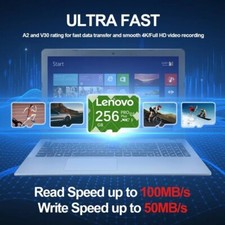 Lenovo 2TB High Speed A2 Memory CClass10 Micro TF SD Card