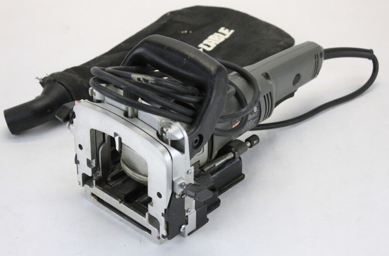 Porter Cable 557 Plate Joiner Biscuit Cutter with Blade and Dust Bag eBay