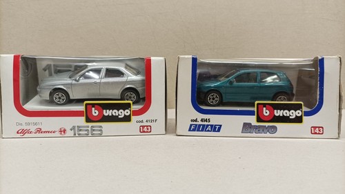 Burago Alfa Romeo 156 e Fiat Bravo 1:43 no Politoys - Foto 3 di 3