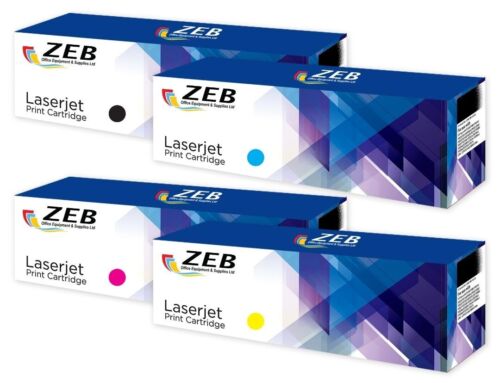 4X ZEB Toner Cartridges For HP 304A CM2320 CM2320fxi CM2320n 530-533  (Inc VAT) - Picture 1 of 1