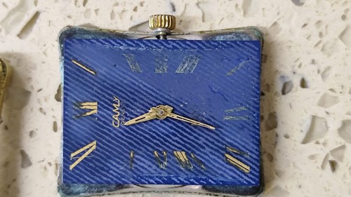 Camy Geneve 17 JewelsG/Plated Hand Wind Watch Work & Stop - Picture 3 of 6