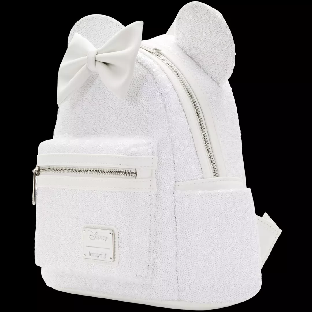 mini backpack white