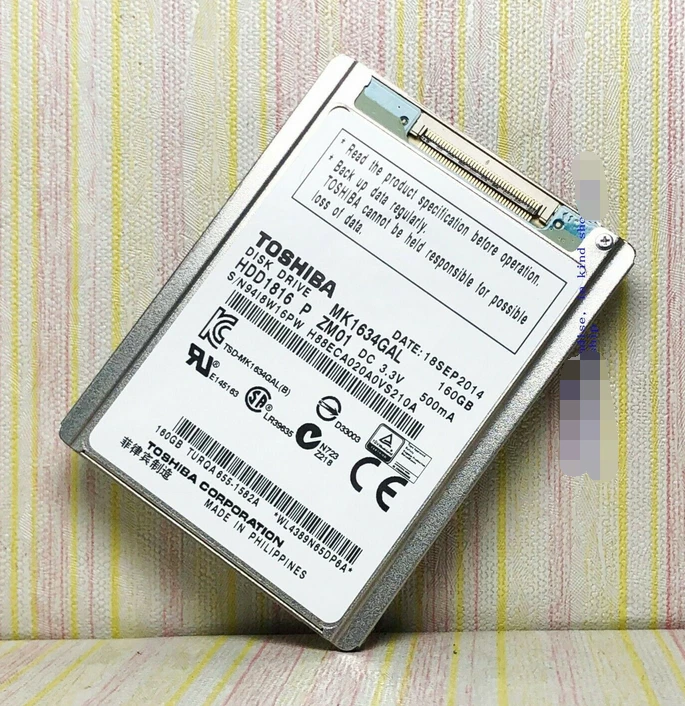 Toshiba MK1634GAL for iPod classic board 820-2437-A 7th 160GB slim version 5MM - Image 2 of 4