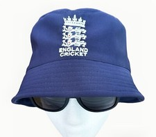 Navy Blue England Cricket Bucket Hat T20 ODI Sport to play watch Gift him or her