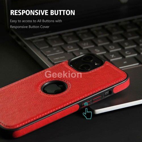 For Apple iPhone 15 14 Plus 13 12 11 Pro XR XS Max Case Leather Shockproof Cover - Picture 20 of 44